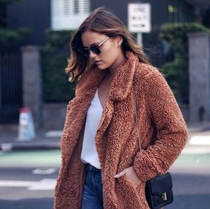 Tularosa teddy shag coat